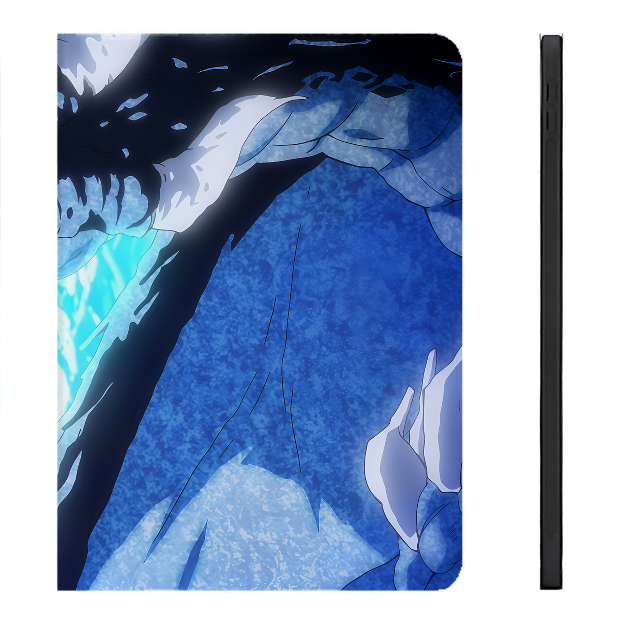 （画像用） 転スラ Regarding Reincarnated to Slime IPadケース ペンホルダー付き ブックスタイルデザイン